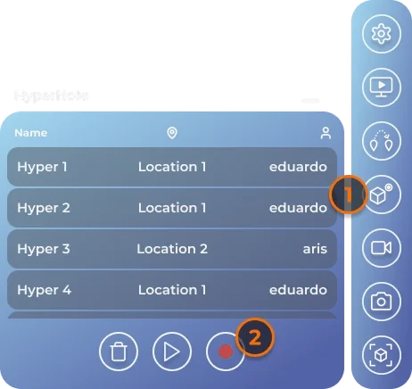 Recording a HyperNote