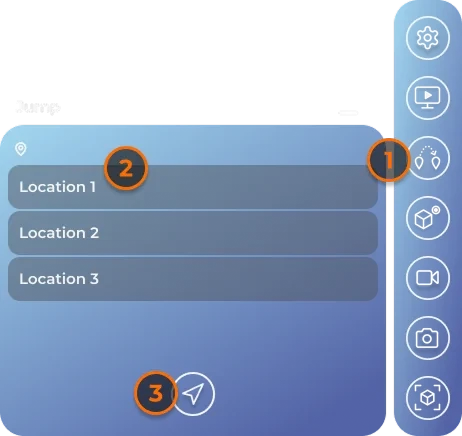 The Jump panel